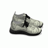 Camo Green Water Stone - Black Soles