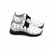 Koi Fish White - Black Soles