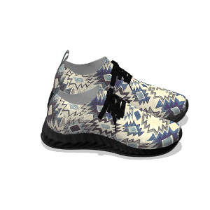 Calm Southwestern - Black Soles