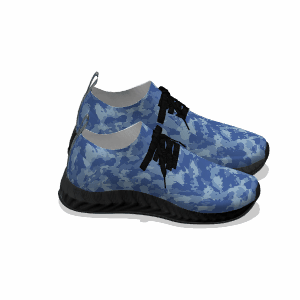 Calm Camo - Black Soles
