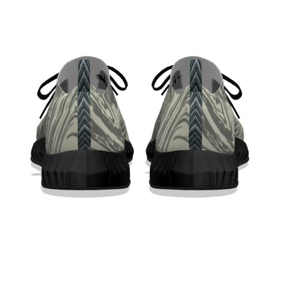 Camo Green Water Stone - Black Soles