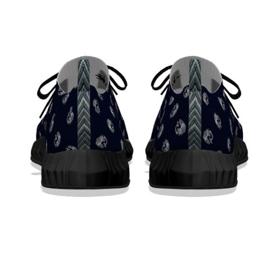 Koi Fish Dark - Black Soles