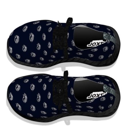 Koi Fish Dark - Black Soles