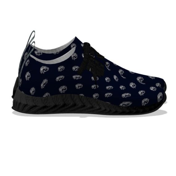 Koi Fish Dark - Black Soles