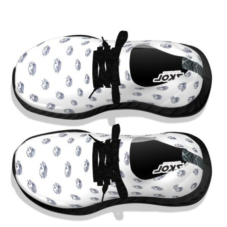 Koi Fish White - Black Soles